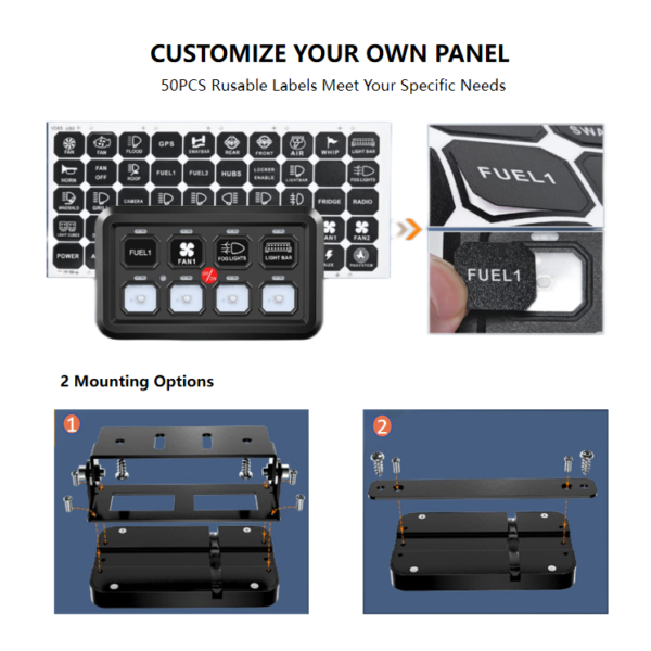 8 Gang Switch Panel - Image 3