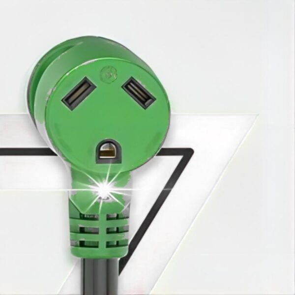 NEMA 5-15P to TT-30R 15 Amp to 30 Amp RV Adapter Cord - Image 3