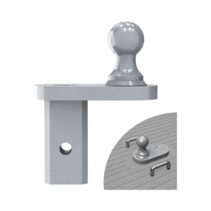 4 Inches Offset for Gooseneck Trailer Hitch Ball