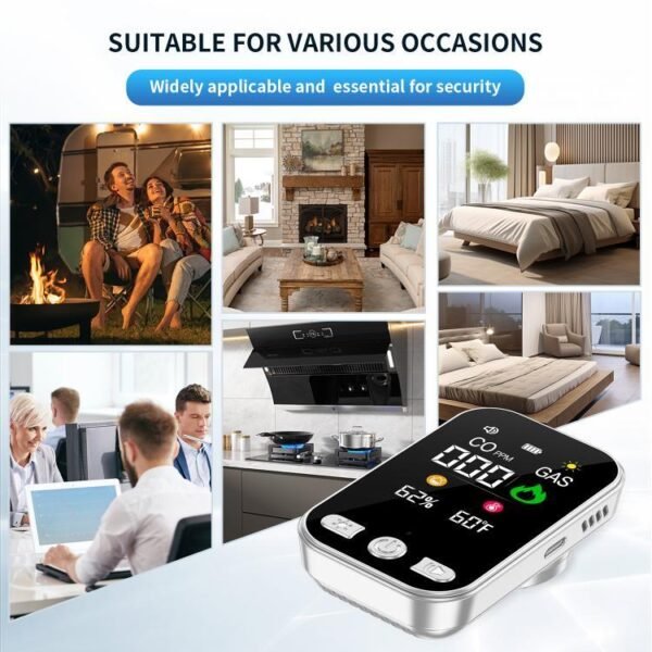 Plug-in 4-in-1 Carbon Monoxide Detector - Image 5