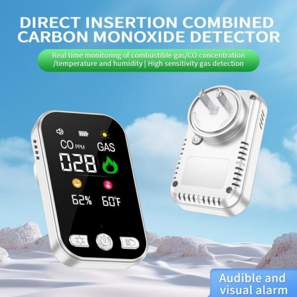 Plug-in 4-in-1 Carbon Monoxide Detector - Image 7