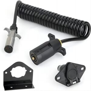 7 Wire to 6 Wire Trailer Plug Cord Adapter