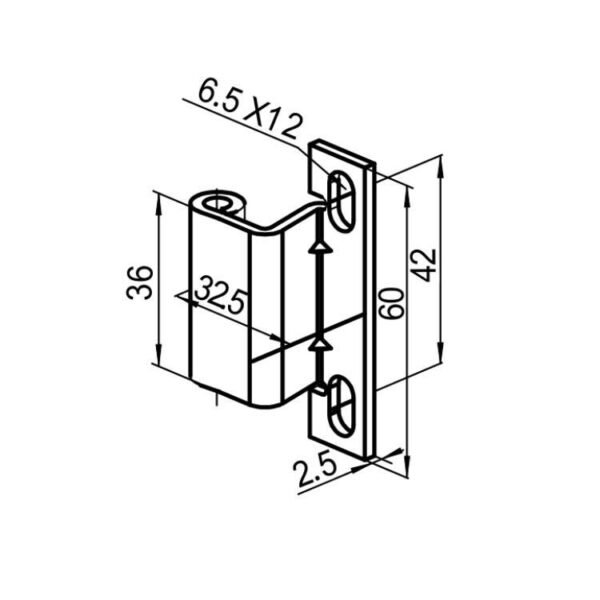 Quick Release Pin Hinge - Image 4
