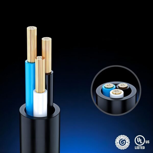 10/3 AWG SJTW 15A 125V 1875W Extension Cord - Image 5
