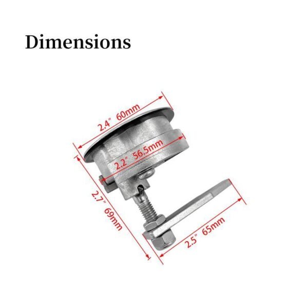 Stainless Steel Slam Latch-Long - Image 2